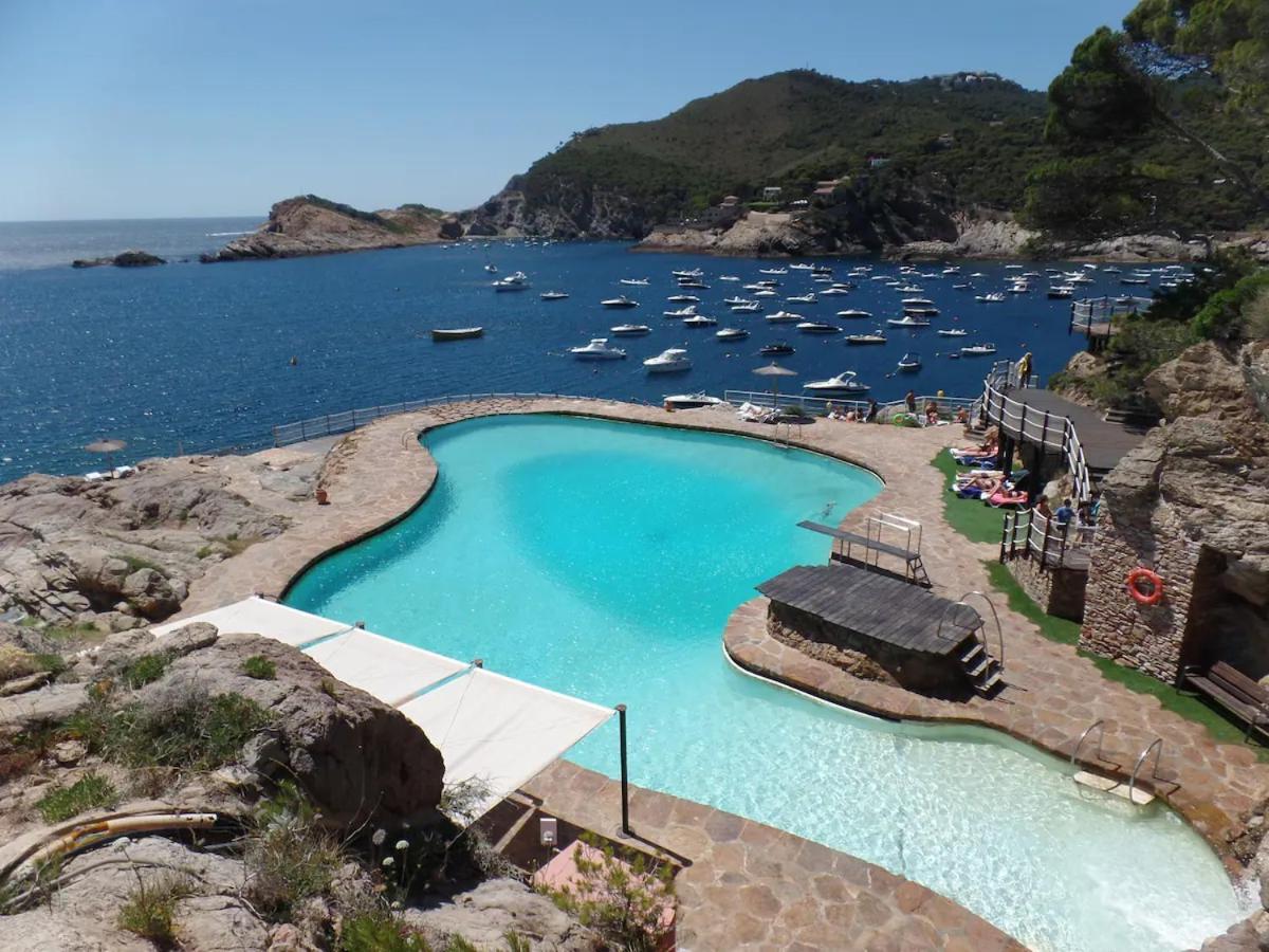 Cap Sa Sal Begur Primera Linea De Mar Con Terraza Exteriör bild